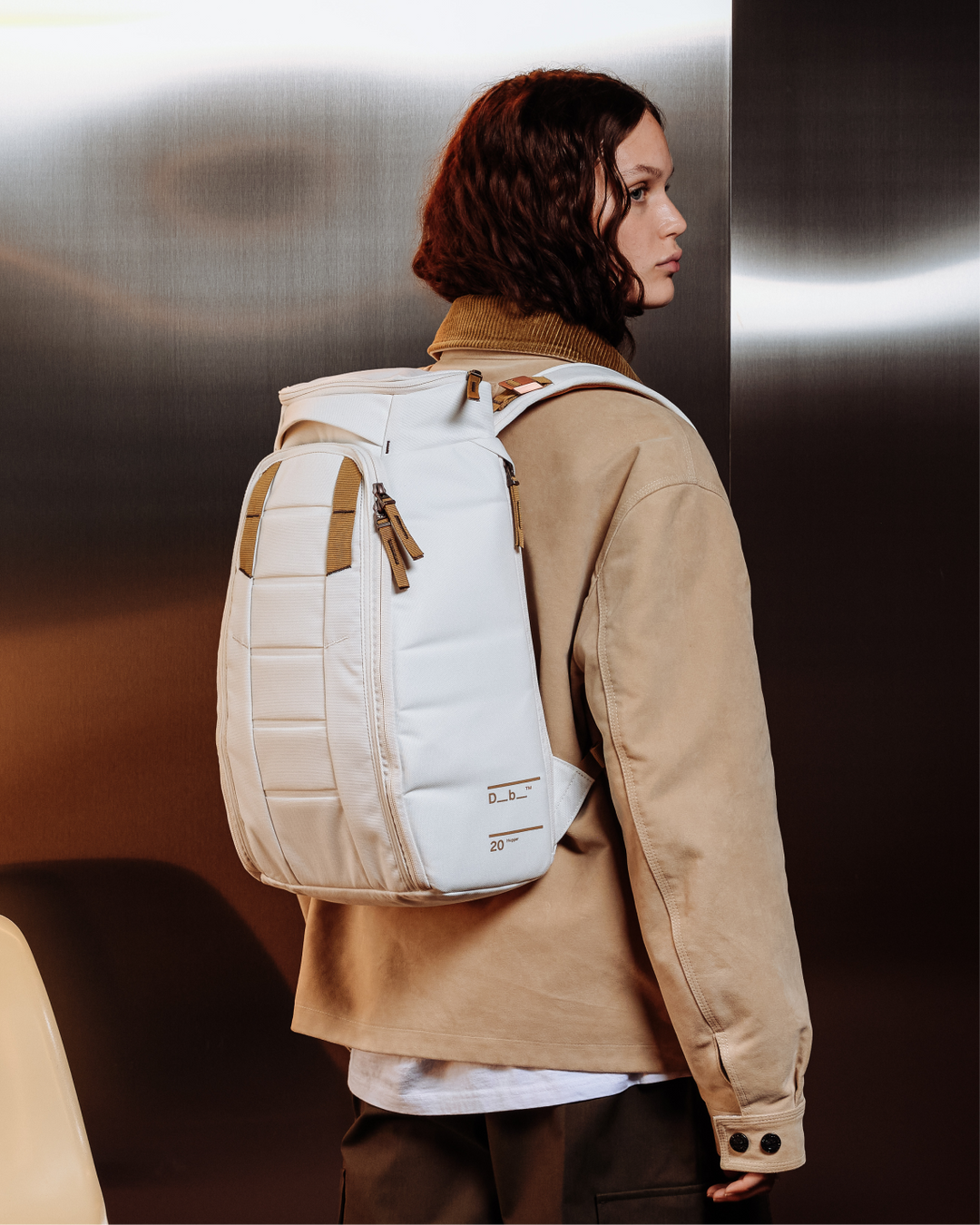 Hugger Backpack 20L Oatmilk