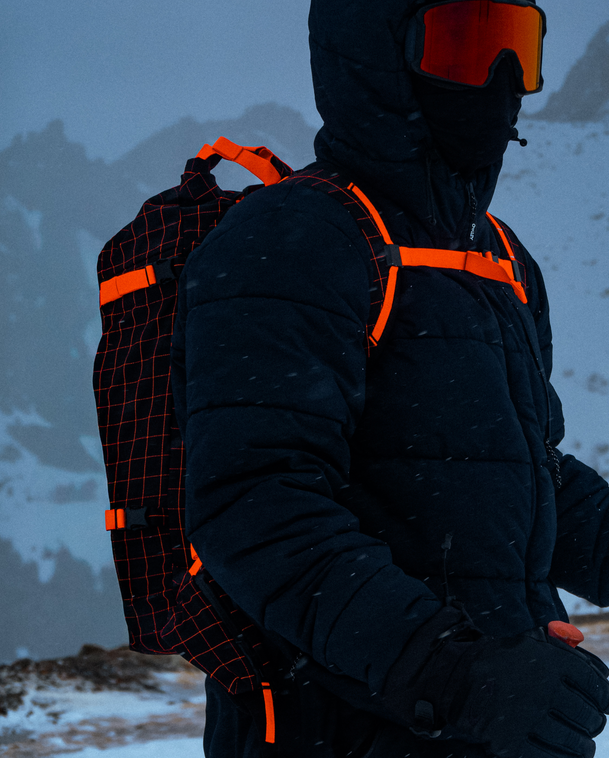 Snow Pro Backpack 32L Coral Flash